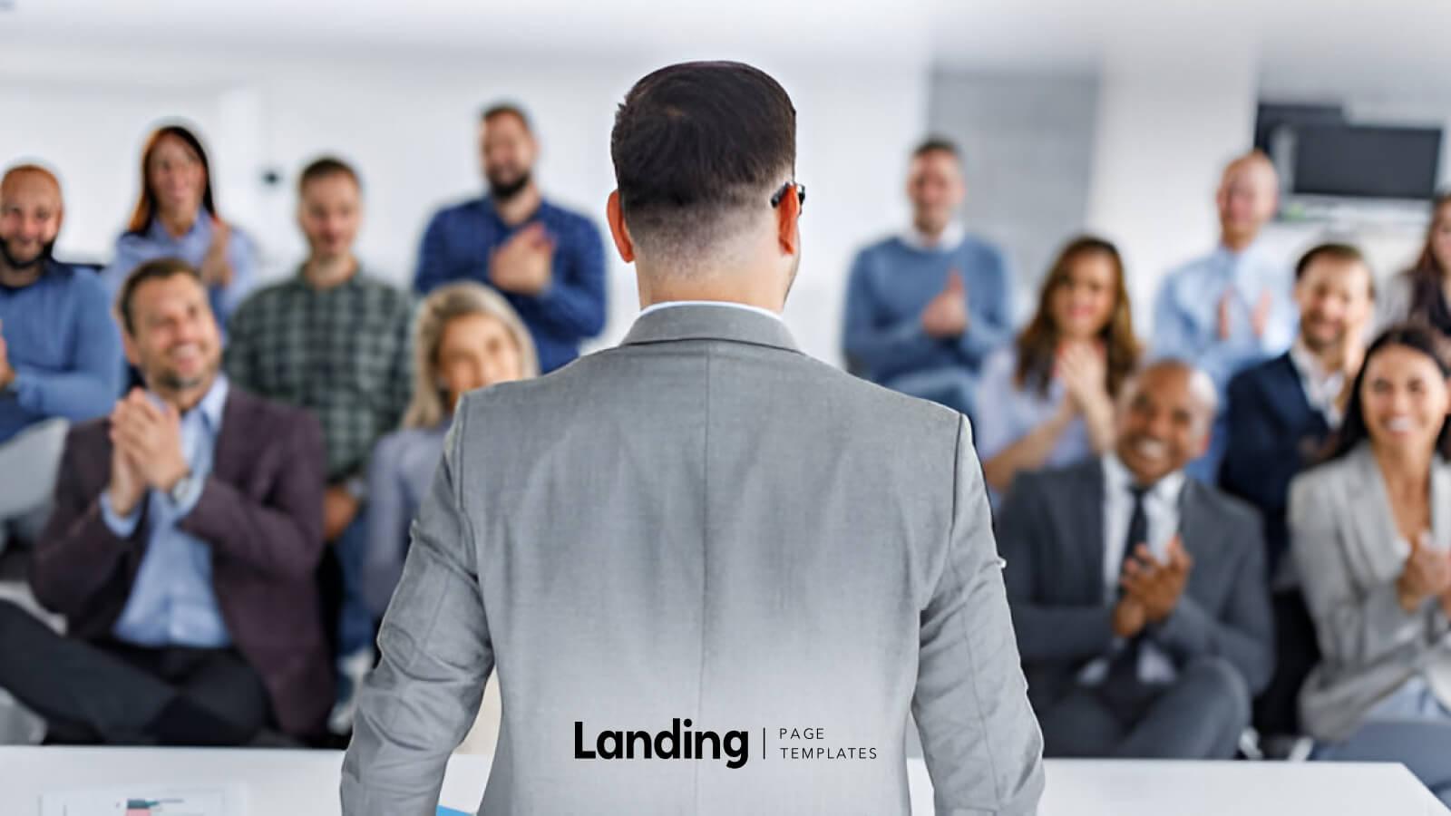 A high-converting Landing Page Template to capture interest and drive event sign-ups.