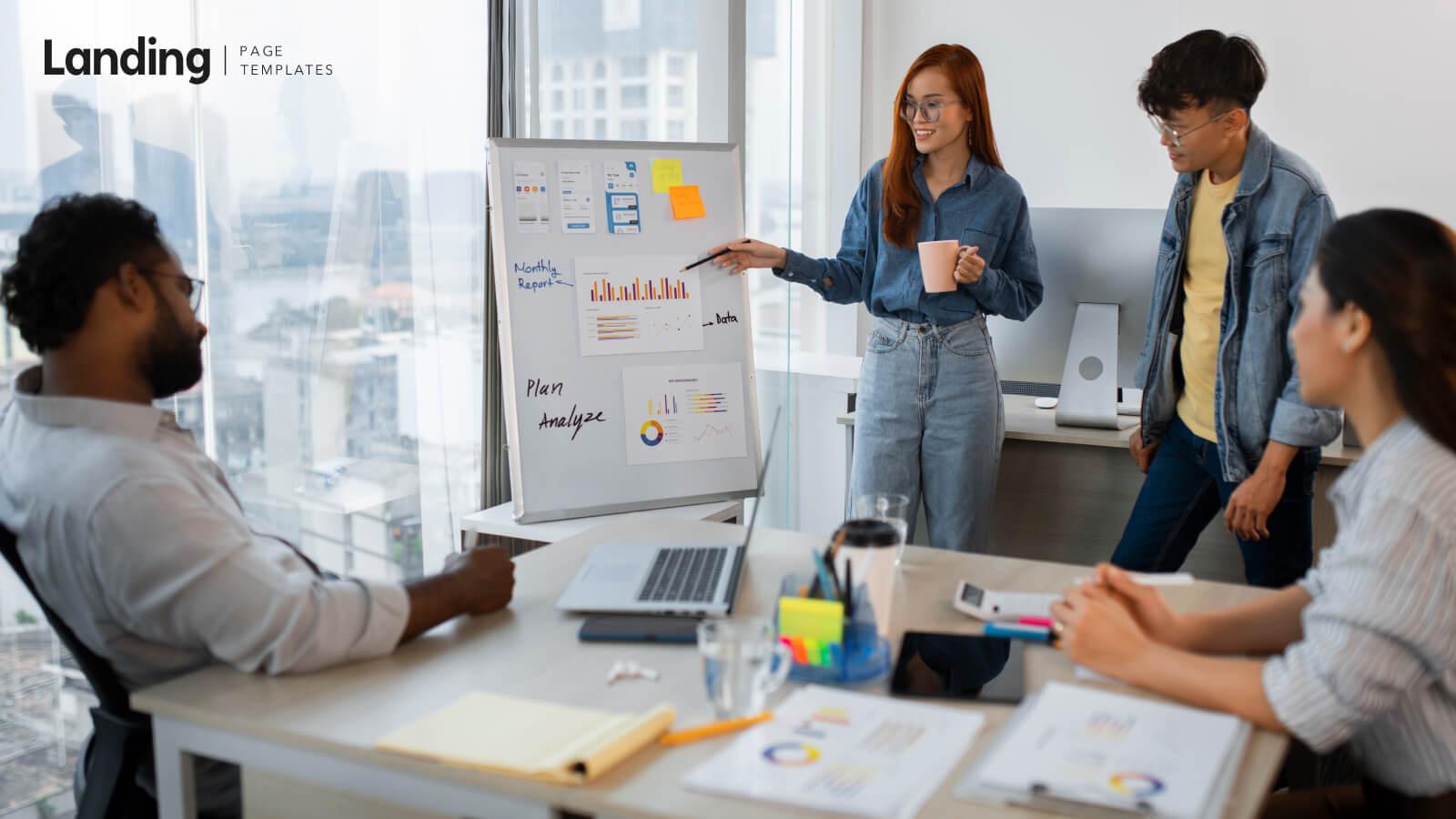 Purchase funnel designed to convert visitors into paying customers for online courses and coaching services