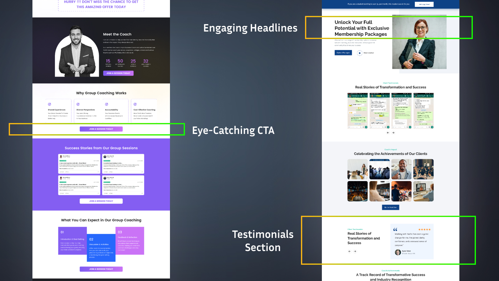 Common Coaching Website Mistakes