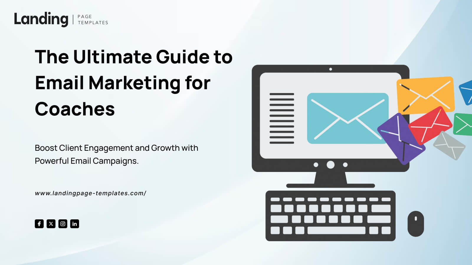 Email Marketing for Coaches illustration.