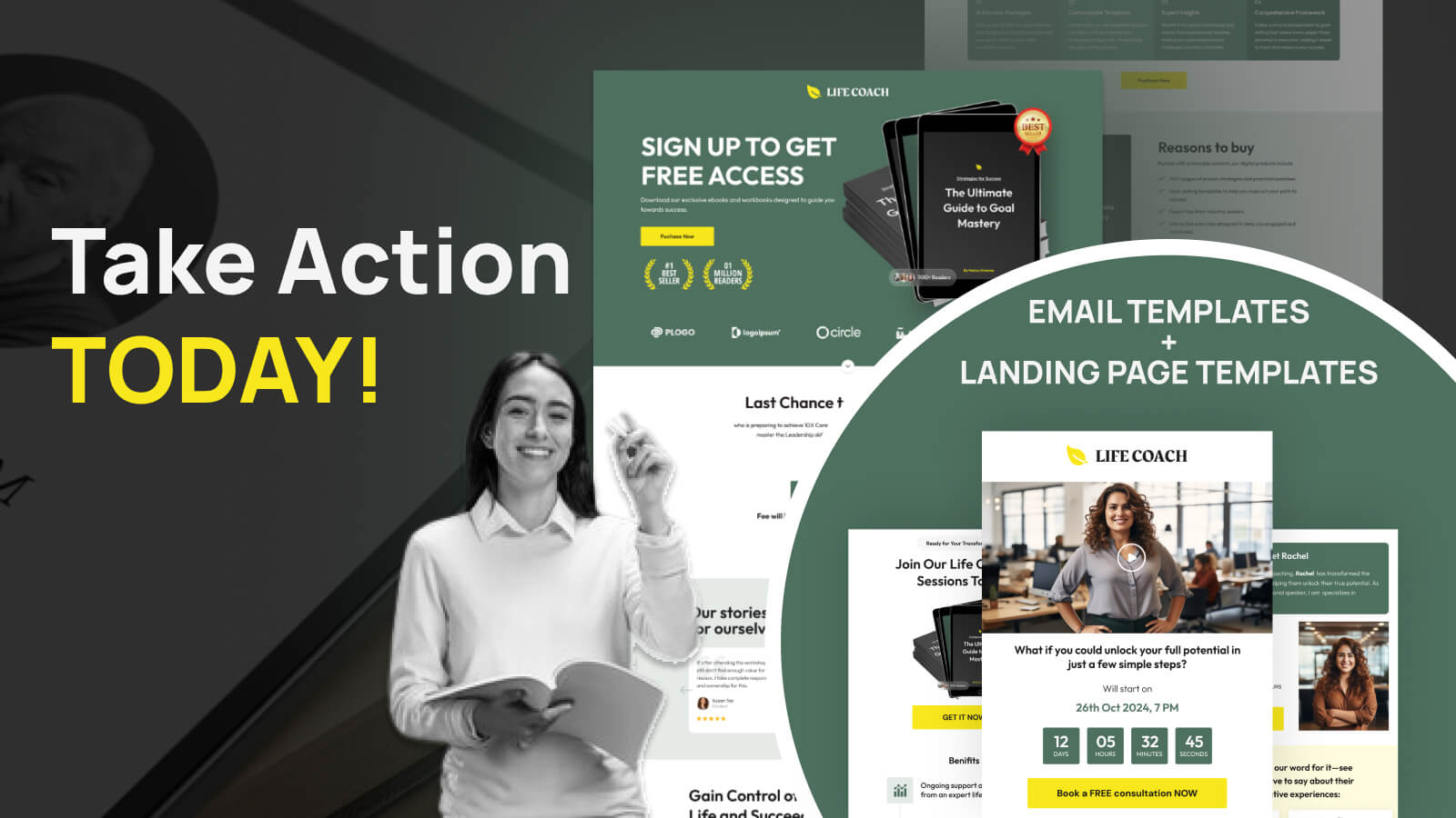 Best Email Marketing Templates showcase.