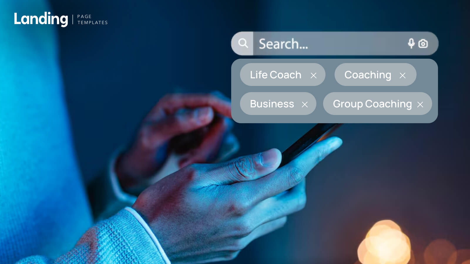 Free resource download page on a lead generating website to engage visitors.