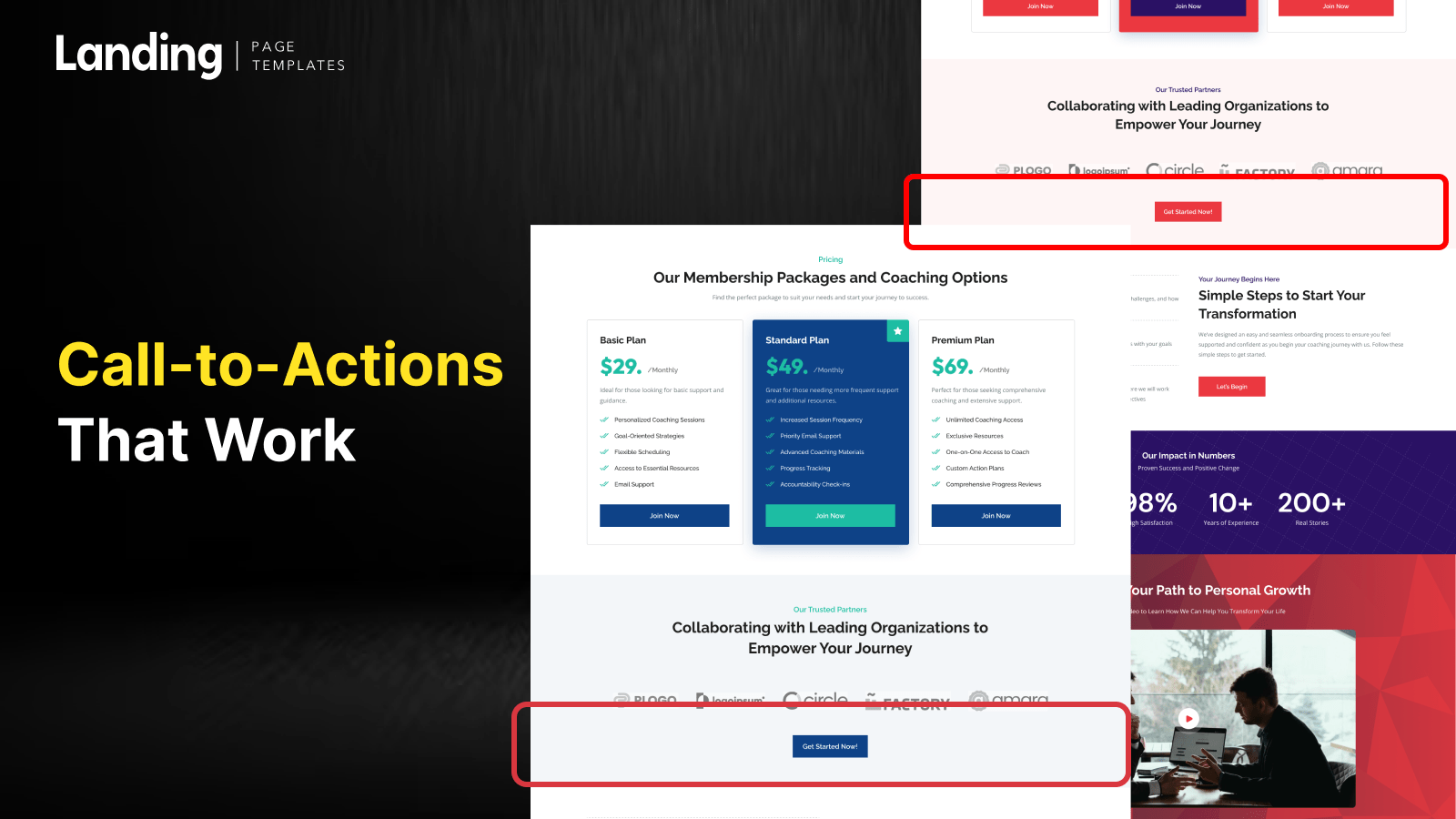 fastest mailchimp landing page templates